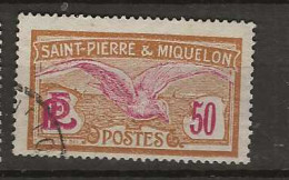 1922 USED St Pierre Et Miquelon Mi 111 - Oblitérés