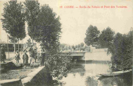 58 - Cosne Cours Sur Loire - Bords Du Nohain Et Pont Des Victoires - Animée - Correspondance - CPA - Oblitération De 190 - Cosne Cours Sur Loire