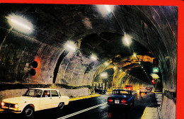 21005 / ALFA-ROMEO Giulia 1970s Intérieur Nouveau Tunnel Del Monte BIANCO ENTREVES COURMAYEUR Longueur 11600m  - Sonstige & Ohne Zuordnung