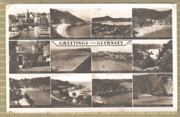 21088 / Isle Of GUERNSEY 1953 Greetings From GUERNESEY Multiviews - Guernsey