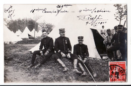 21357 / Peu Commun Carte-photo 09.06.1911 LAFFE Officier 249em Régiment Camp De GER 64-Pyrenees Atlantiques - Autres & Non Classés