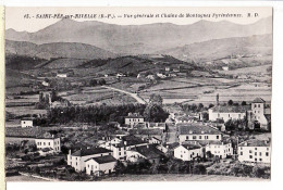 21352 / SAINT-PEE-sur-NIVELLE Vue Générale Chaine Montagnes Pyreneennes 1910s Euskadi Pais Basco-DELBOY 13 - Autres & Non Classés