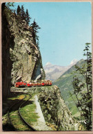 21356 /⭐ ◉ ARTOUSTE Petit Train Du Lac Serpente En Corniche Paroi Vallée OSSAU Cptrain 1970s - JOVE 3143 - Andere & Zonder Classificatie