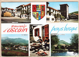 21326 /⭐ ◉ ASCAIN SOUVENIR 5 Vues 1970s Blason R.LOUIS Euskadi Pays Basque Pyrénées Atlantiques - ELNACAP 1553 - Autres & Non Classés