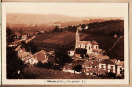 21437 /⭐ ◉ Euskadi BEHOBIE Vue Générale Eglise Village Tampon CHEZ BATTITE Pays Basque DORANGE 4 - Autres & Non Classés