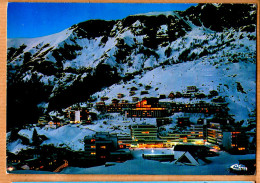 21330 /⭐ ◉ 64-GOURETTE Station Ski Vue Générale De Nuit 1970s Pyrenées Atlantiques  CIM COMBIER 204 - Autres & Non Classés