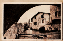 21347 /⭐ ◉ Euskadi 64-ESPELETTE Passerelle Bois Rivière Maison Moulin ? Le PAYS BASQUE 1930s YVON 8 Pyrénées Atlantiques - Autres & Non Classés