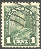 XW02-0057 Canada 1930 King Roi George V Arch/Leaf Issue 1c Vert Green - Gebraucht