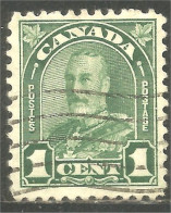 XW02-0055 Canada 1930 King Roi George V Arch/Leaf Issue 1c Vert Green - Royalties, Royals