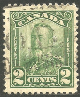 XW02-0047 Canada 1928 King Roi George V Scroll Issue 2c Vert Green - Familias Reales