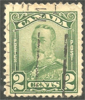 XW02-0048 Canada 1928 King Roi George V Scroll Issue 2c Vert Green - Familias Reales