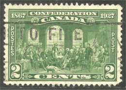 XW02-0039 Canada Tableau Fathers Of Confederation Painting Pères De La Confédération - Usati