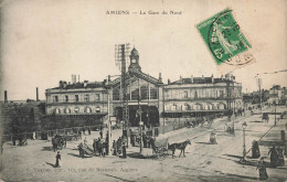 AMIENS - La Gare Du Nord. (ELD éditeur) - Gares - Sans Trains