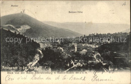 72433617 Baden-Baden Panorama Blick Von Der Ruine Ebersteinburg Merkur Aussichts - Baden-Baden