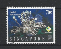Singapore 1995 Lionfish Y.T. 755 (0) - Singapore (1959-...)