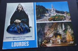 Lourdes - Bernadette, La Basilique Et La Grotte - Edition A. Doucet, Lourdes - Lourdes
