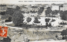 CPA. [75] > TOUT PARIS > N°460 Bis - PANORAMA DE LA PLACE DE LA NATION - (XIe & XIIe Arrt.) 1909 - Coll. F. Fleury - TBE - Paris (11)