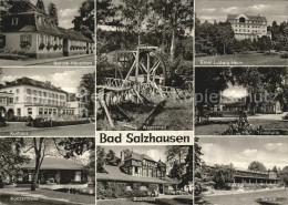 72433335 Bad Salzhausen Trinkhalle Wasserrad Saline Bad Salzhausen - Other & Unclassified