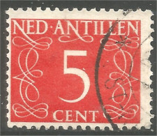 XW03-0014 Nederland Antillen 5 Cent - Curazao, Antillas Holandesas, Aruba