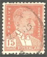 XW03-0001 Turkey 1931 Kemal Ataturk - Usados