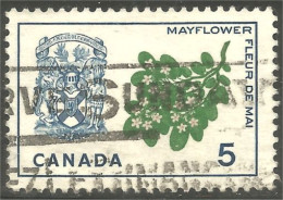 XZ01-0038 Mayflower Fleur Blume Flower Canada - Autres & Non Classés