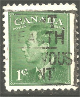 XZ01-0023 Roi King George VI 1c Canada - Familles Royales