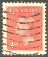 XZ01-0027 Roi King George VI 4c Canada - Used Stamps