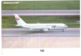 GIAPPONE JAPAN AIRLINES   - BOEING 767   104 - 1946-....: Ere Moderne