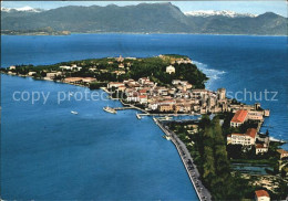 72432775 Sirmione Lago Di Garda Fliegeraufnahme Sirmione Lago Di Garda - Andere & Zonder Classificatie