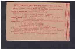RARE Carnetisme Carnet Complet 20 Timbres Semeuse 50c Publicité Maurice Digeaux Specialité De Carnets - Alte : 1906-1965