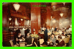 SAN FRANCISCO, CA - CLIFT HOTEL - THE REDWOOD ROOM, DINNING ROOM - ANIMATED WITH PEOPLES - - San Francisco