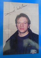 AUTOGRAPHE DE SAMUEL LE BIHAN SUR PHOTO - Actors & Comedians