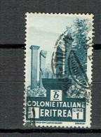 Timbre ITALIE 1933 Colonie ÉRYTHRÉE ITALIENNE Oblitérés - Erythrée