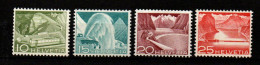 SUISSE    -    1949 .     Y&T N°  483 à 486 * - Unused Stamps