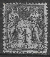 Lot N°154 N°83, Oblitéré Cachet à Date PARIS_1 PL.DE LA BOURSE - 1876-1898 Sage (Type II)
