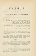 Staatsblad 1899 : Spoorlijn Hulst - Walsoorden  - Historical Documents