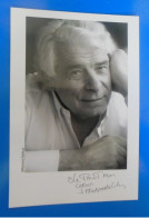 AUTOGRAPHE DE JACQUES WEBER SUR PHOTO - Acteurs & Comédiens