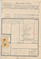 Vrachtbrief / Spoorwegzegel N.S. Etten Leur - S Hertogenbosch 31 - Sin Clasificación