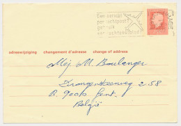 Verhuiskaart G. 38 Den Haag - Belgie 1972 - Naar Buitenland - Material Postal