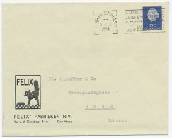 Firma Envelop Den Haag 1954 - Felix / Kat - Unclassified