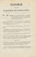 Staatsblad 1875 : Spoorlijn Helmond - Breda - Historical Documents