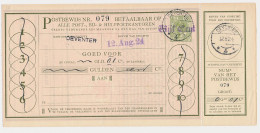 Postbewijs G. 22 - Deventer 1924 - Interi Postali