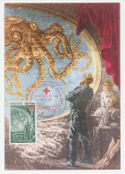 Maximum Card France 1982 Octopus - Jules Verne - 20,000 Leagues Under The Sea - Sonstige & Ohne Zuordnung