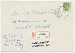 Registered Cover / Postmark Netherlands 1990 Richard Wagner - Composer - Musique