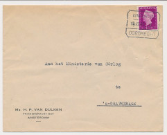 Treinblokstempel : Amsterdam - Dordrecht X 1947 - Unclassified