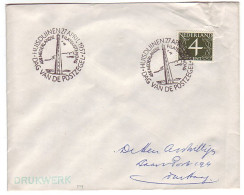 Cover / Postmark Netherlands 1957 Lighthouse - Lighthouses