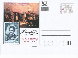 CDV C Czech Republic George Gordon Byron 2013 - Escritores