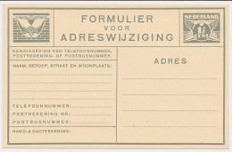 Verhuiskaart G. 13 - Postal Stationery