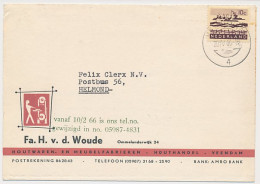 Firma Briefkaart Veendam 1966 - Meubelfabriek - Houthandel - Zonder Classificatie