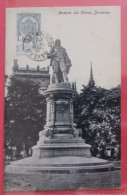 Belgique COB N°81 Sur 2 CP Anvers Statue Jordaens Et Monument Van Dijck Oblitére Anvers Abonnements RARE 2 Scans - 1893-1907 Armoiries